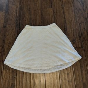 Hollister Lace Circle Skirt.